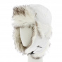 Buck Children's Chapka Waterproof White Faux Fur- Herman