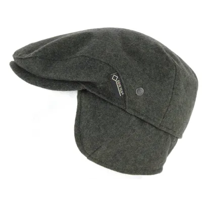 Hunter Ear-Flap Cap Khaki - Gore-Tex Reference: 8731 | Traclet Hat Shop