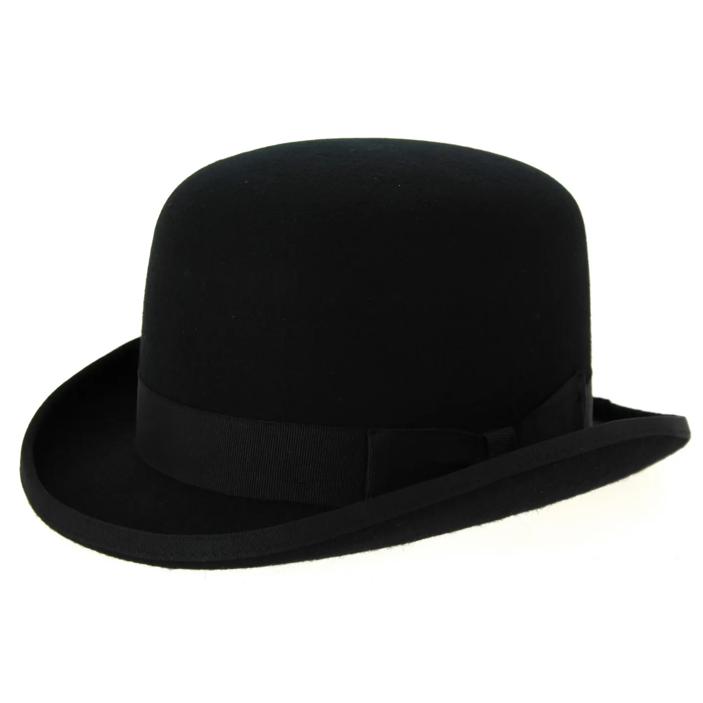 Chapeau Melon Feutre Laine Noir- Traclet Reference : 2149 | Chapellerie Traclet