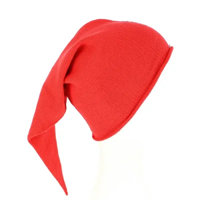 Long Red Cotton Chacarel Nightcap - Traclet Reference: 9949 | Traclet Hat Shop