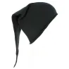 Chacarel Cotton Long Night Cap Black- Traclet made in france