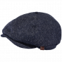 Navy Blue Jamaica Flat Cap - Barts