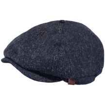 Navy Blue Jamaica Flat Cap - Barts Reference: 5400 | Traclet Hat Shop