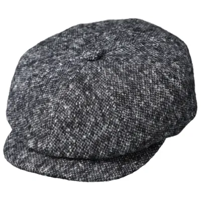 Hatteras Mozart Gray Wool Cap - Traclet Reference: 9951 | Traclet Hat Shop