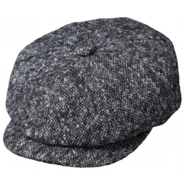 Hatteras Mozart Grey Wool Traclet Cap
