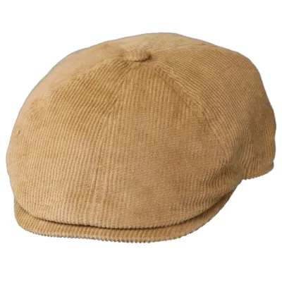 Casquette Hatteras Velours Côtelé Camel- Traclet Reference : 9952 | Chapellerie Traclet