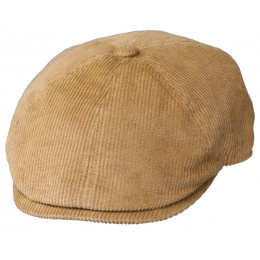 Corduroy Hatteras Cap Camel - Traclet