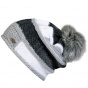 Poznan Pompon Beanie Mohair & Wool Traclet