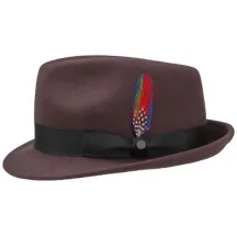 Chapeau Trilby Richmond Bordeaux- Stetson Reference : 9959 | Chapellerie Traclet