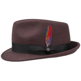 Trilby Richmond Bordeaux hat- Stetson