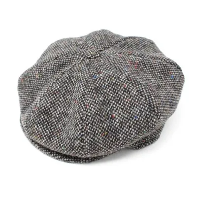 Ennis Irish cap heather gray wool Reference: 3576 | Traclet Hat Shop
