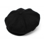 Irish cap Galway Black - Hanna hats