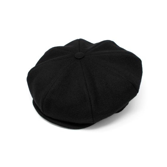 Casquette Irlandaise Galway Noir - Hanna hats