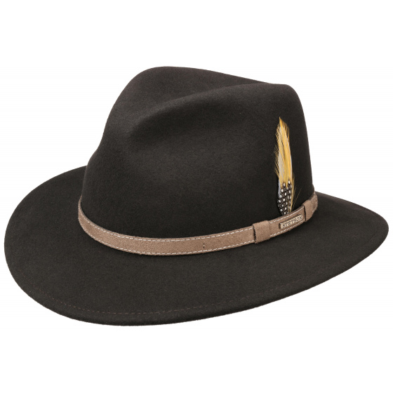 Brown Stetson Hammond Hat