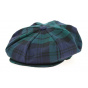 Green Plaid Irish Cap - Hanna Hats