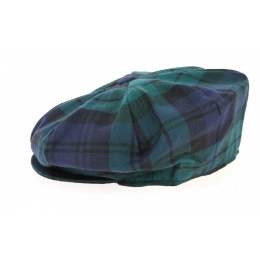 Casquette Irlandaise A Carreaux Verte- Hanna Hats