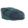 Green Plaid Irish Cap - Hanna Hats Reference: 9973 | Traclet Hat Shop