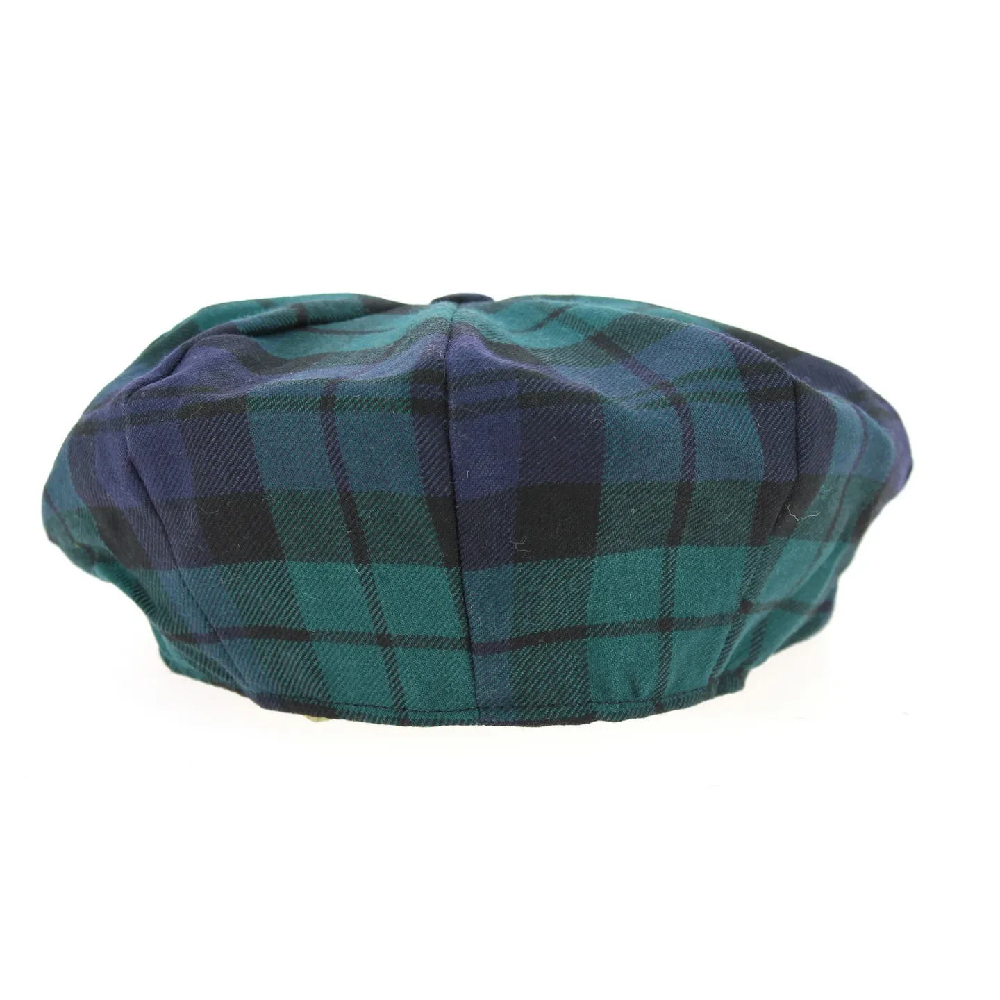 Green Plaid Irish Cap - Hanna Hats Reference: 9973 | Traclet Hat Shop