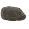 Casquette JP Tweed Laine Marron- Hanna Hats Reference : 9974 | Chapellerie Traclet