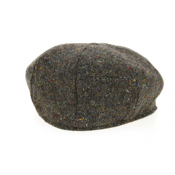 Casquette JP Tweed Laine Marron- Hanna Hats