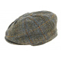 Irish Birr Brown Checkered Cap- Hanna Hats