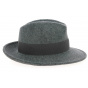 Gray Wool Felt Fedora Hat Vanador - Traclet