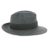 Chapeau Fédora Feutre Laine Vanador Gris Chiné - Traclet Reference : 9980 | Chapellerie Traclet