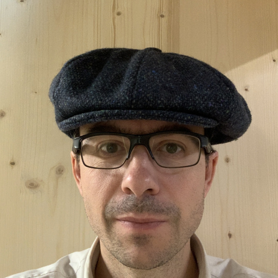 Casquette Irlandaise Clonmel Bleu chiné - Hanna Hats