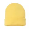 Bonnet à Revers Jaune Acrylique- Traclet  Reference : 9982 | Chapellerie Traclet