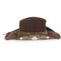 Western Heart Breaker Chocolate Bullhide Hat