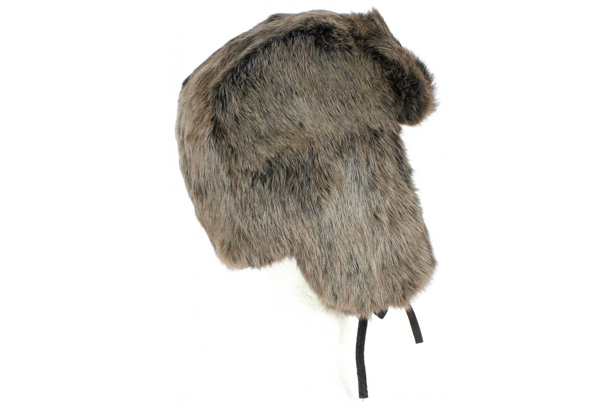 Chapka Imperméable Nikolai - Fourrure De Lapin Et Calotte Vernie Pour Hiver Tendance Homme/femme - 3
