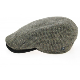 Kassel Wool Ear Flap Cap Olive - Traclet