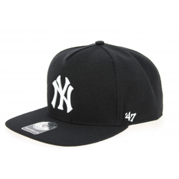NY Yankees Black Cap - 47 Brand