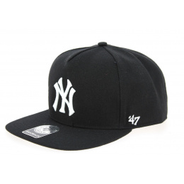 NY Yankees Cap Black- 47 Brand