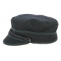 Isle of Beauty Black Wool Cap - Traclet