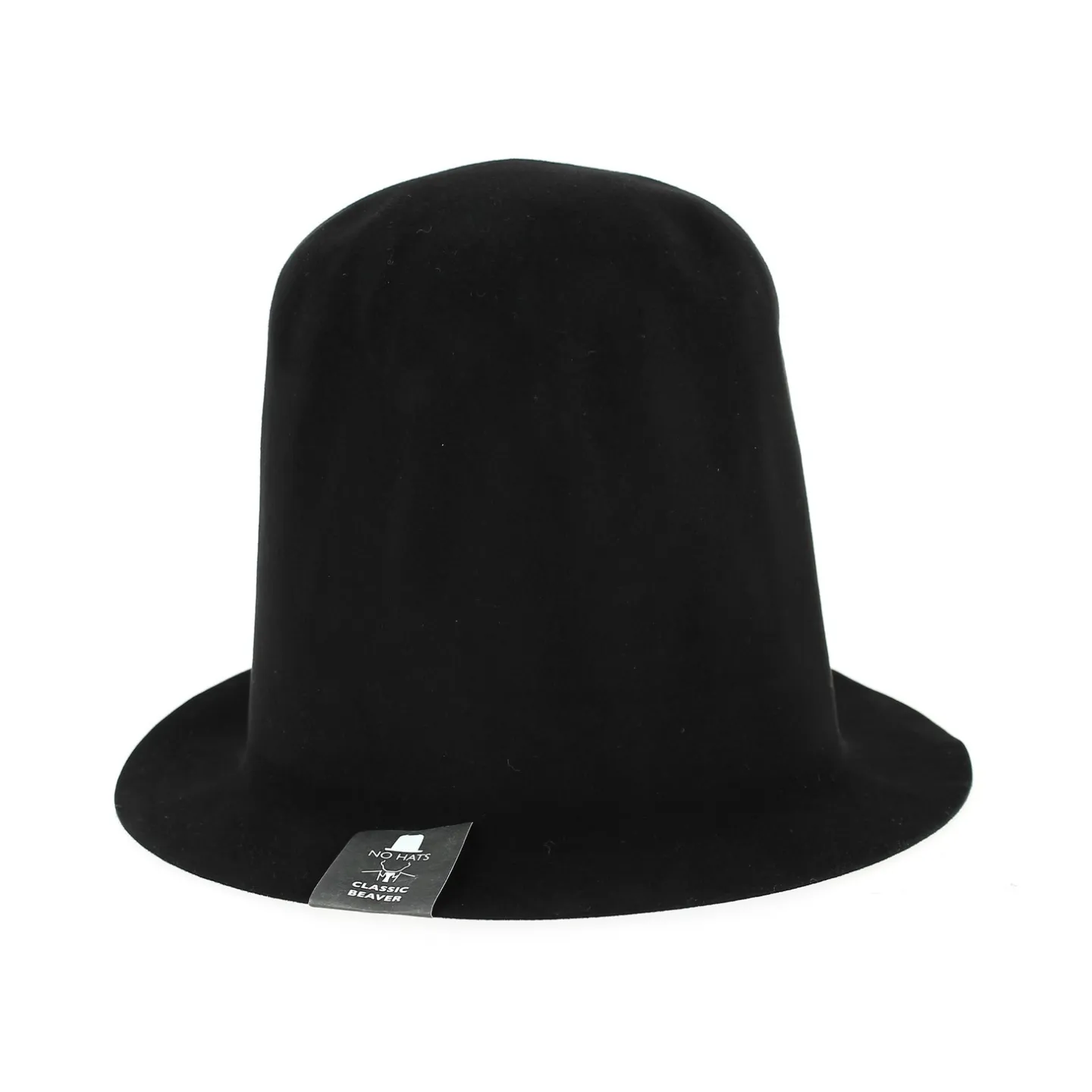 Chapeau Classic Noir- No hats Reference : 10002 | Chapellerie Traclet