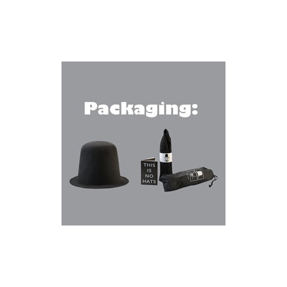 Classic Black Hat - No hats Classic Black Hat - No hats