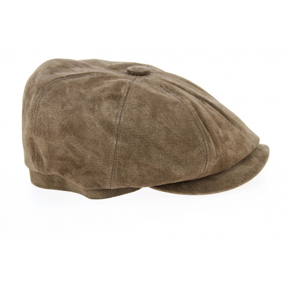 Brown Hatteras Newsboy Cap - Aussie Apparel