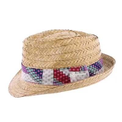 Don Guzman Polka Dot Print Trilby Hat - Herman Reference: 10009 | Traclet Hat Shop