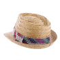 Don Guzman Polka Dot Print Trilby Hat - Herman