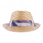 Don Guzman Trilby Hat Pea Print- Herman