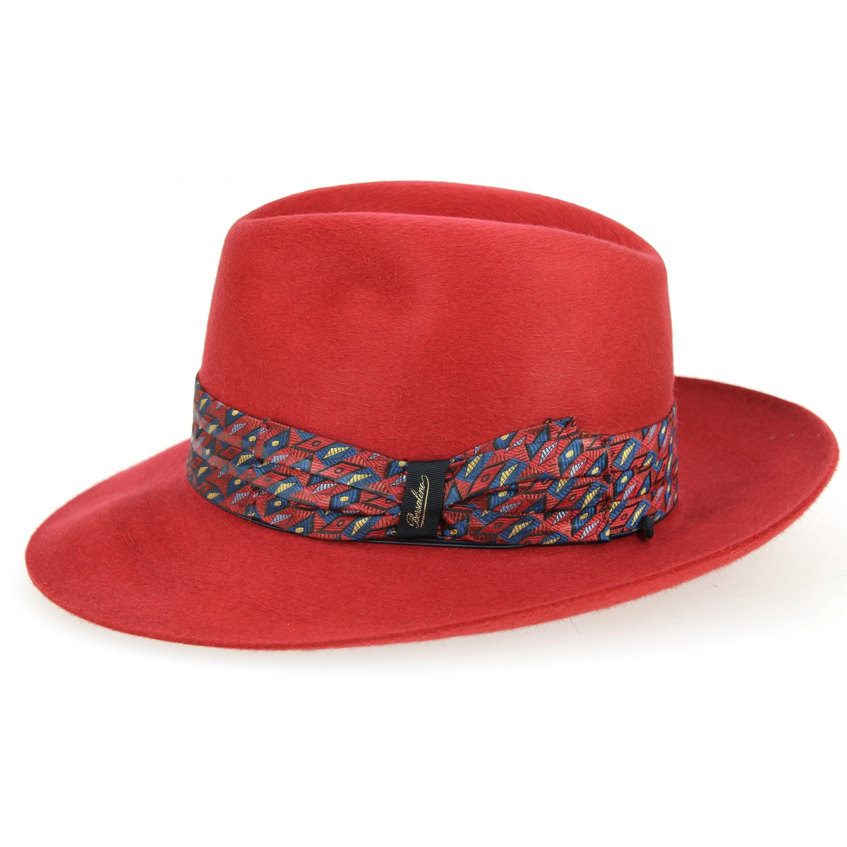 Chapeau Coton Borsalino pour homme en coloris Rouge Homme Accessoires Chapeaux 