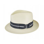 Natural Straw Tharp Fedora Hat - Bailey