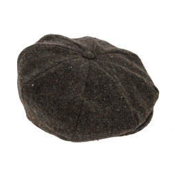 Irish Tralee Brown Mottled Cap - Hanna Hats