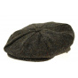 irish cap in brown wool