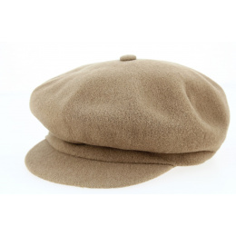 Casquette Gavroche Spitfire Camel en Laine- Kangol