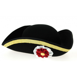 Tricorne hat Saint Sebastian Black- Traclet