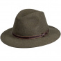 Traveller Hat Ambierle Wool Felt Olive - Traclet