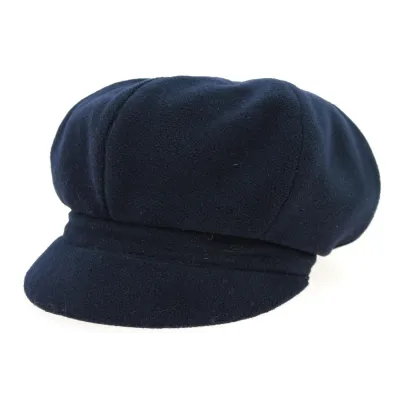 Casquette Gavroche Polaire Jeffi Bleu Marine- Crambes  Reference : 10044 | Chapellerie Traclet