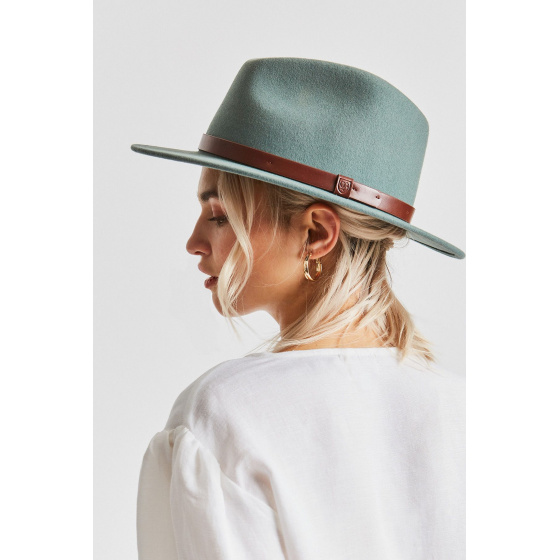 Chapeau Fedora Messer Feutre Laine Cyprès- Brixton Chapeau Fedora Messer Feutre Laine Cyprès- Brixton